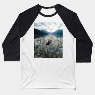 Underwater City Baseball T-Shirt